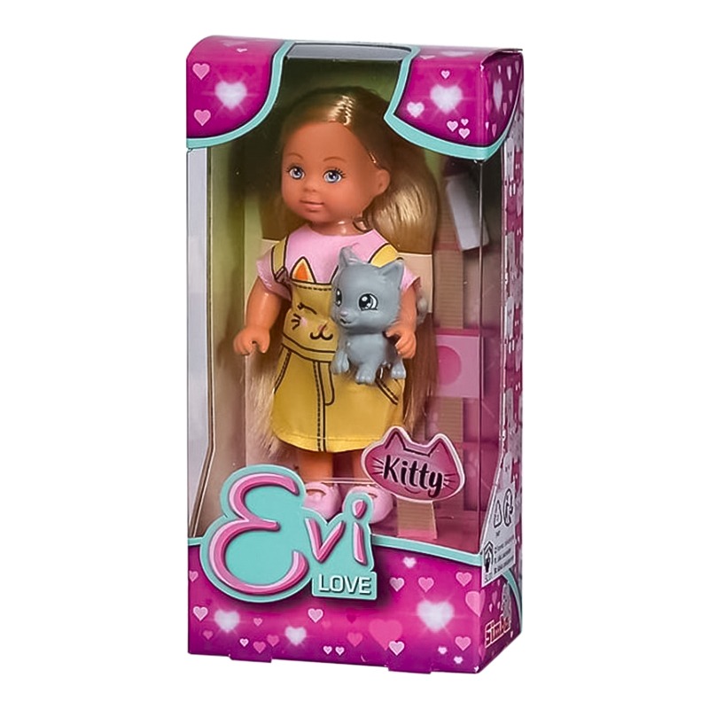 Smoby Evi Love Doll with Cat Multishapes