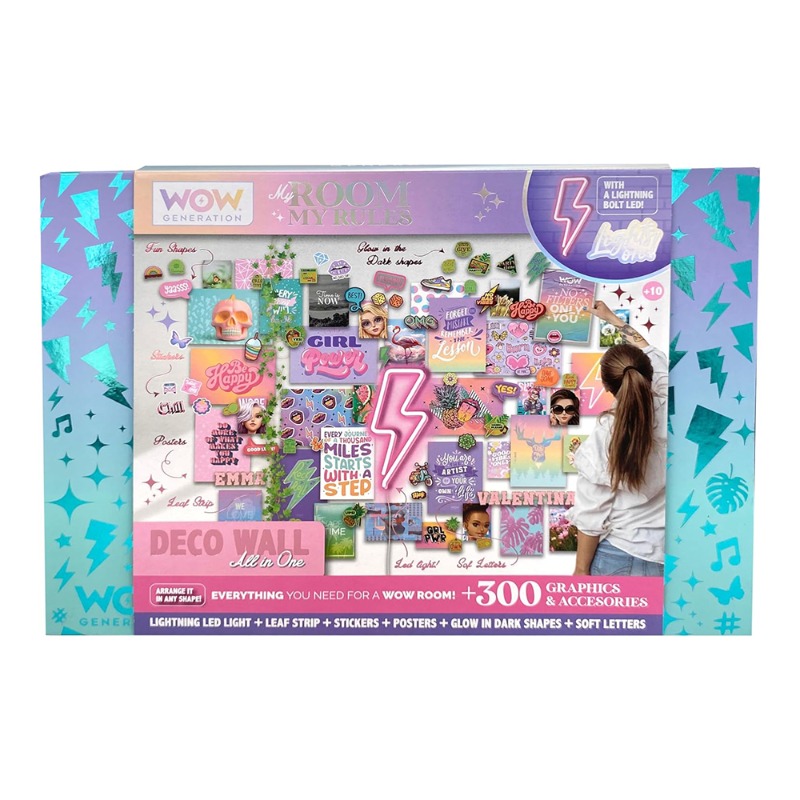 Wow Generation Diy Room My Rules Decor Kit