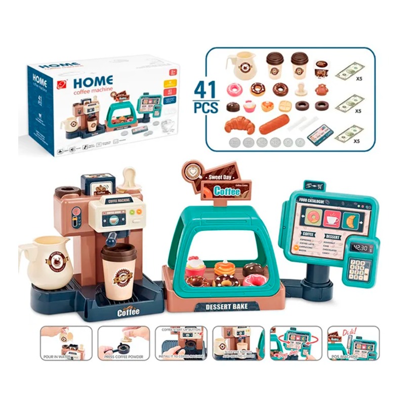 3 In 1 Coffee Machine Set 41 Pcs