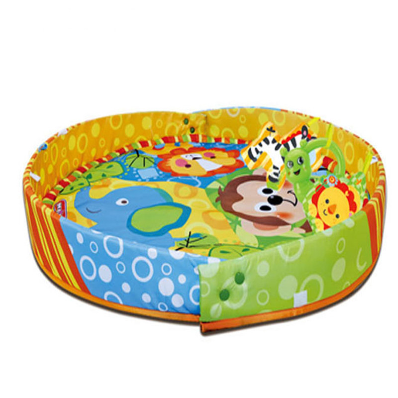 Baby Blanket 3 in 1 Cute Cartoon Gym Blanket