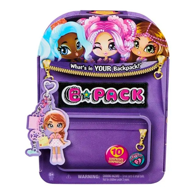 B Pack What Is In Your Backpack - 10 Pcs