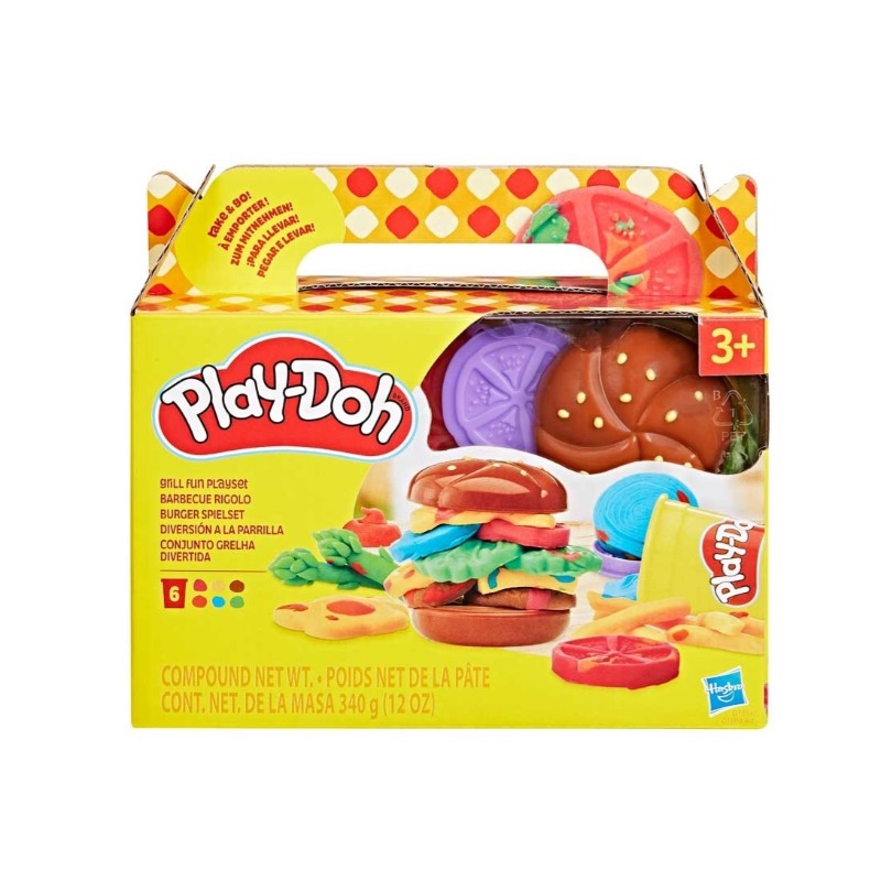 Play Doh Food Shapes Clay Set For Kids