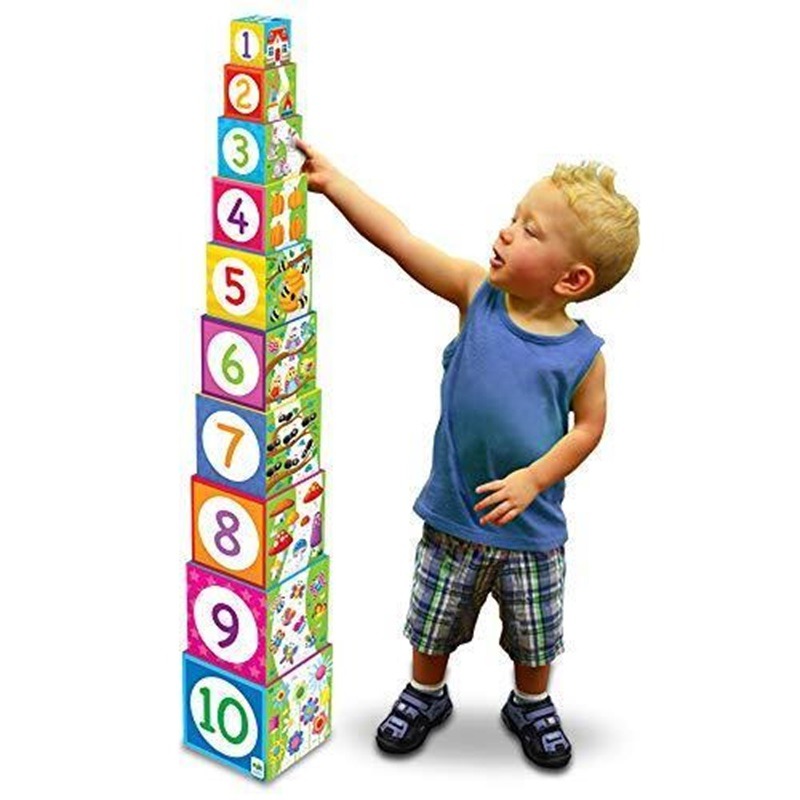 The Learning Journey Play And Learn - Stacking Cubes