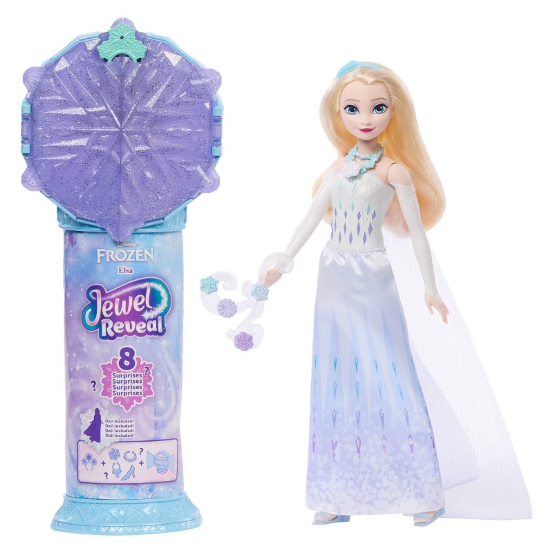 Disney Frozen Jewel Reveal Elsa Surprise Doll Set