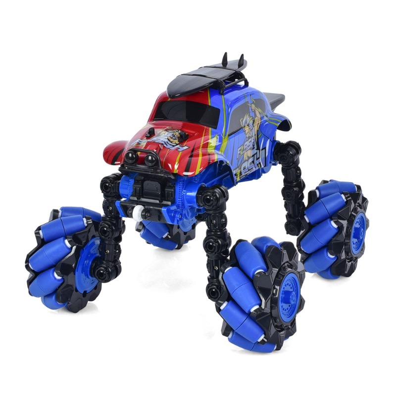 Crazon 2. 4G Scale 1: 18 Foldable Drifting Wheels - Blue