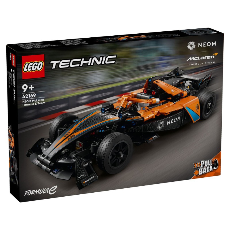 LEGO Neom Mc Laren Formula E Race Car