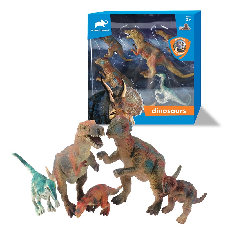 Wenno Animal Planet Dinosaur - 5 Pcs