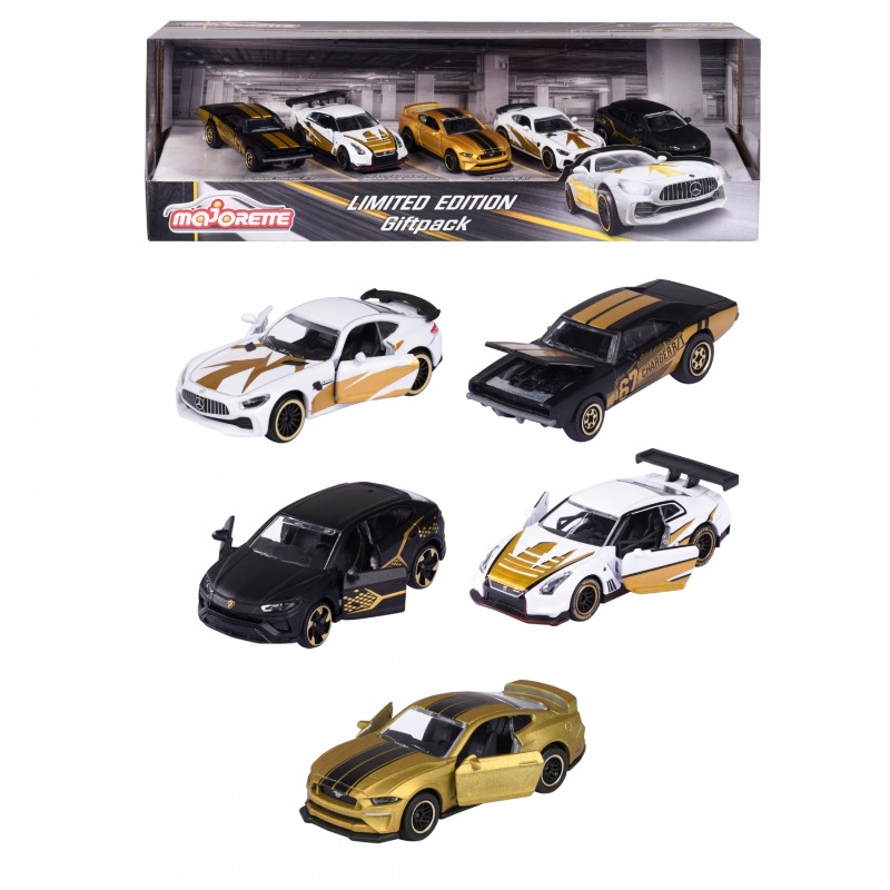 Majorette Die Cast Limited Edition Cars 5 Piece Set