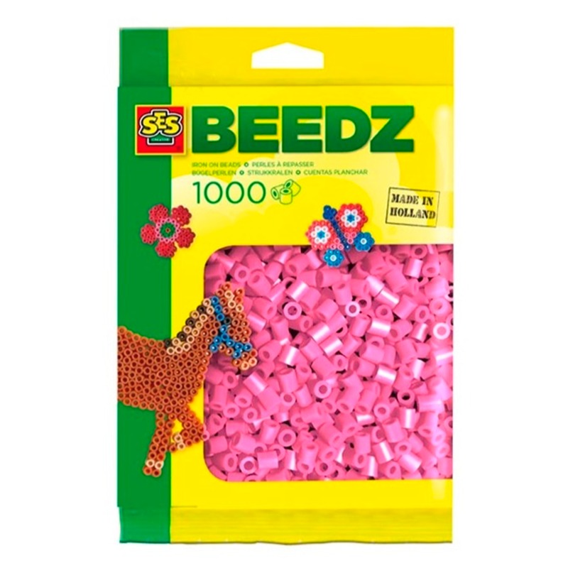 SES Creative Beedz Iron 1000 pcs - Pink