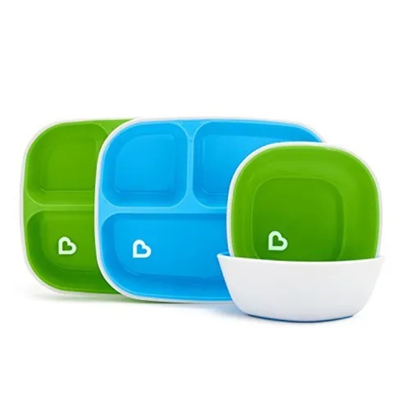 Splash Dining Set - Blue And Green