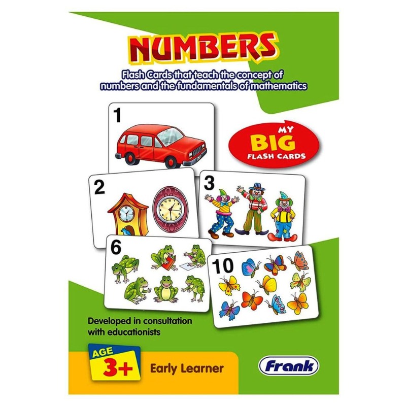 Frank Numbers Flash Cards - 27 Cards