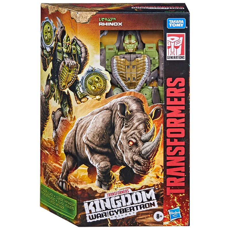 Transformers War For Cybertron Kingdom Voyager Rhinox Figure