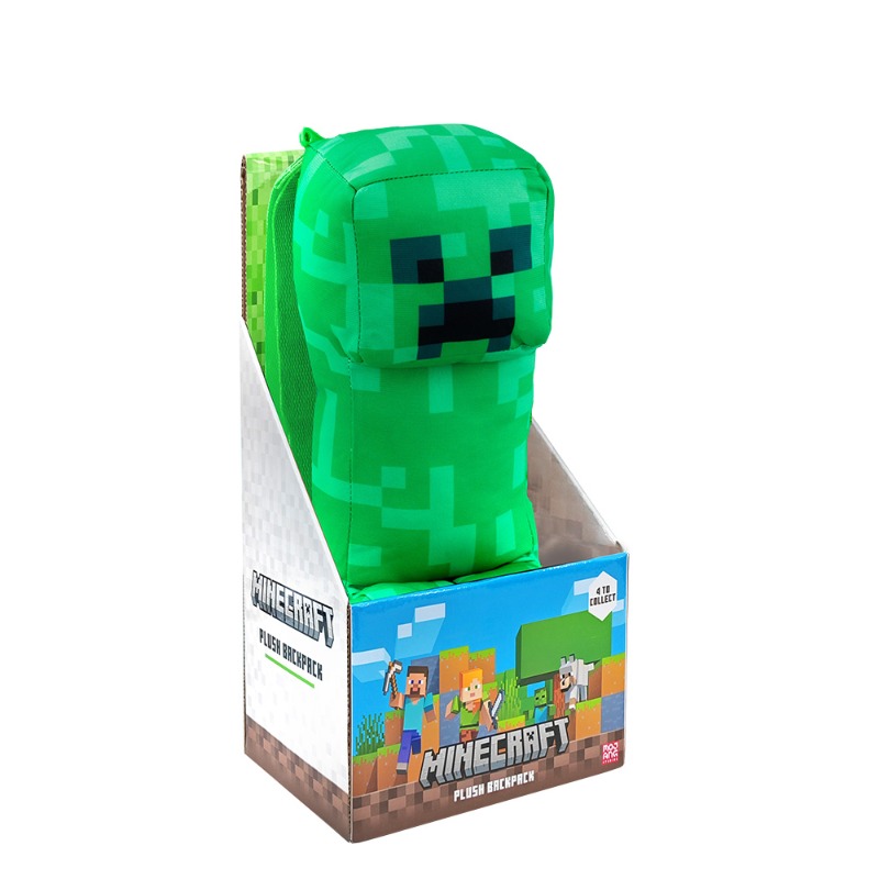 Minecraft Plush Backpacks - Assorted