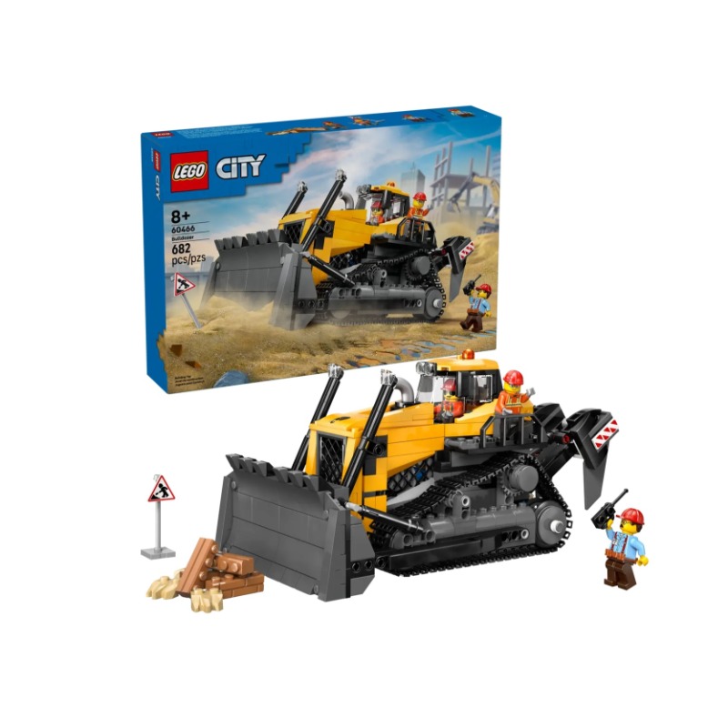 Lego Yellow Bulldozer 60466