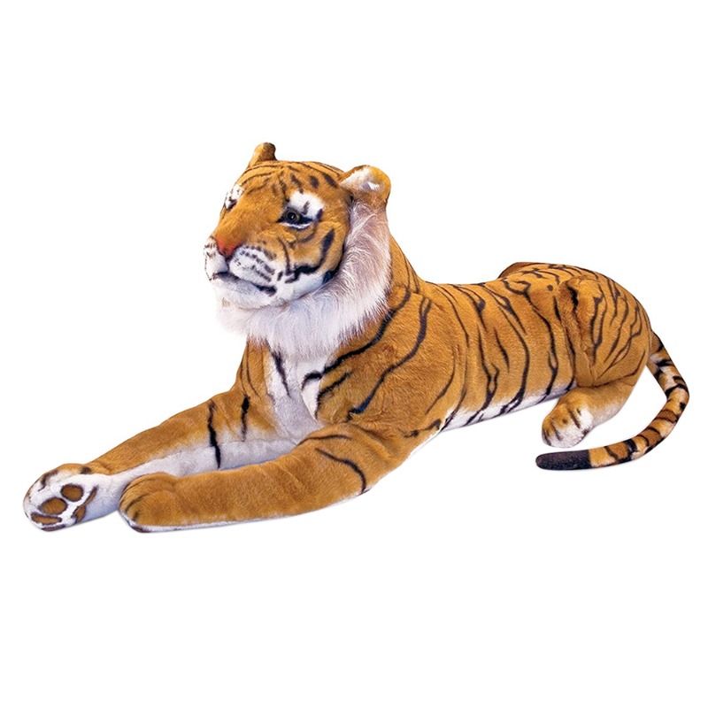 Melissa And Doug - Tiger Giant Stuffed Animal