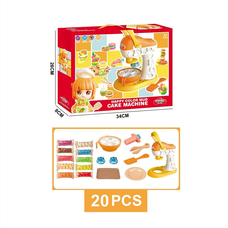 Magic Dough Cake Machine Dough Set