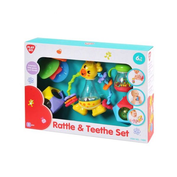 Play Go - Rattle And Explore Set - 5 Pcs