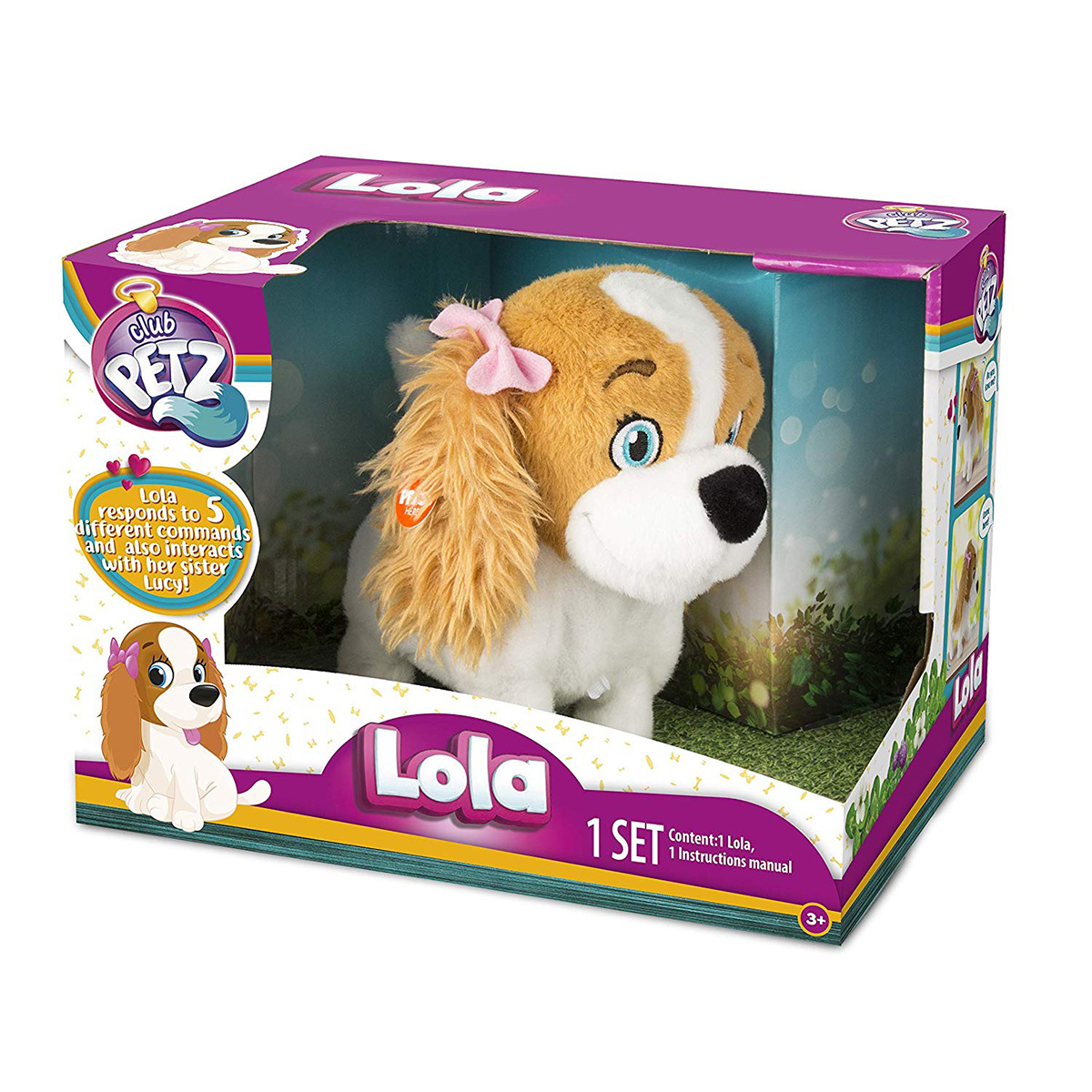 Club Petz Lola White And Brown