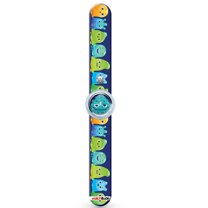 Watchitude Slap Watch - Jelly Monsters