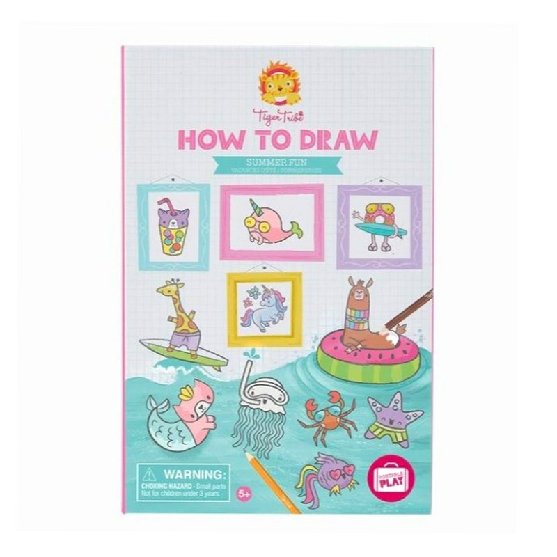 Tiger Tribe How to Draw - Summer Fun