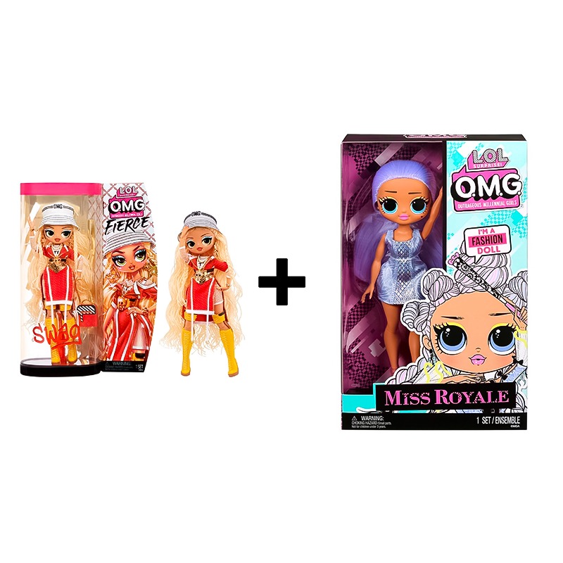 Buy 1 Get 1 L. O. L. Surprise Doll Swag + Miss Royale