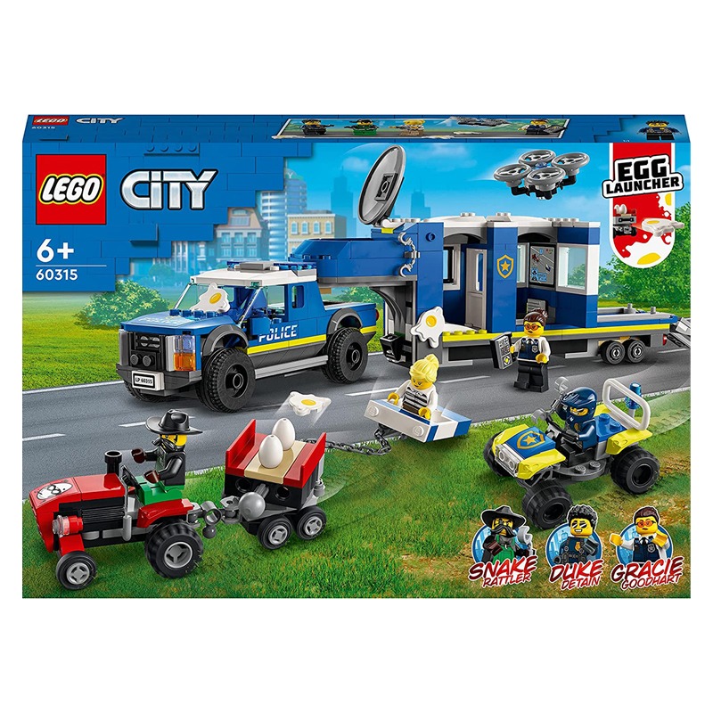 Lego City Police Mobile Command Truck