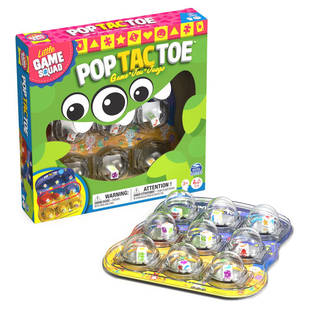 Pop Tac Toe Popper Board Game