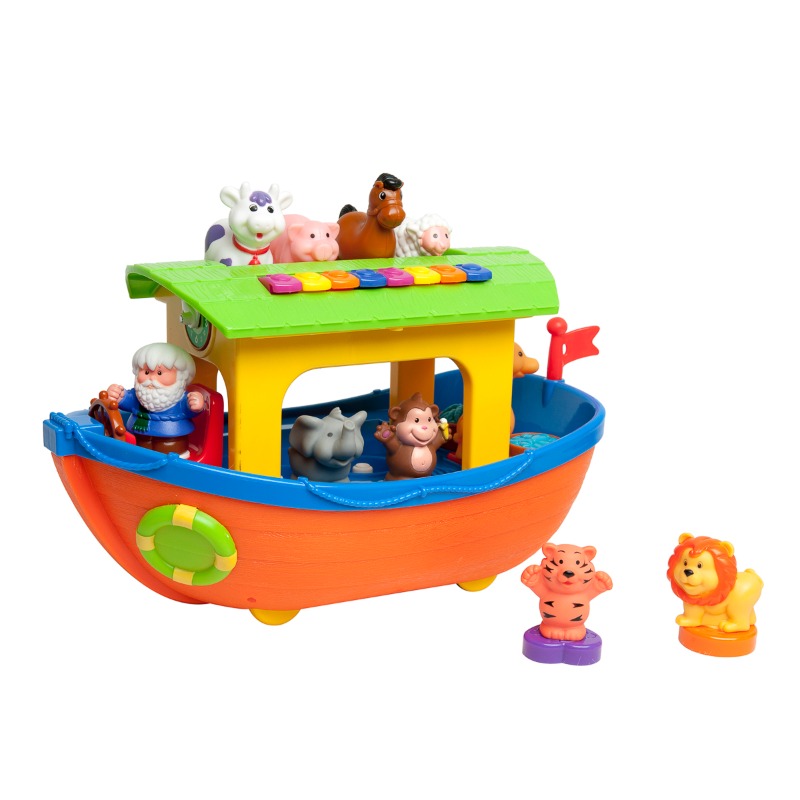 Ark Miido Sound Toys Montessori Spielzeug – Für Kinder Ab 1 Jahr, Mit Badewanne & Pflege-Zubehör