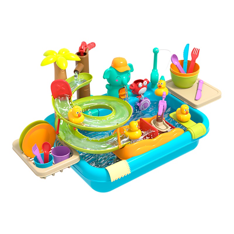 Nocky 4 In 1 Dishwasher Set - Blue