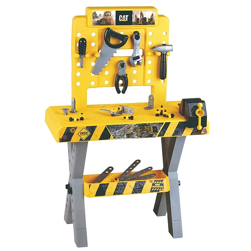Klein Toys - Caterpillar Toy Workbench and Tool Set