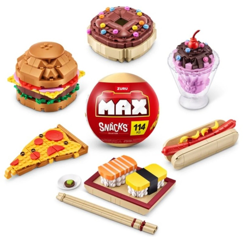 Zuru Max Premium Snack Series Building Blocks Set - Assorted