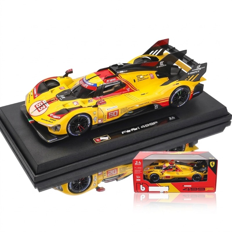 Maisto 1: 24 Ferrari 499P Endurance Racer RC – Yellow