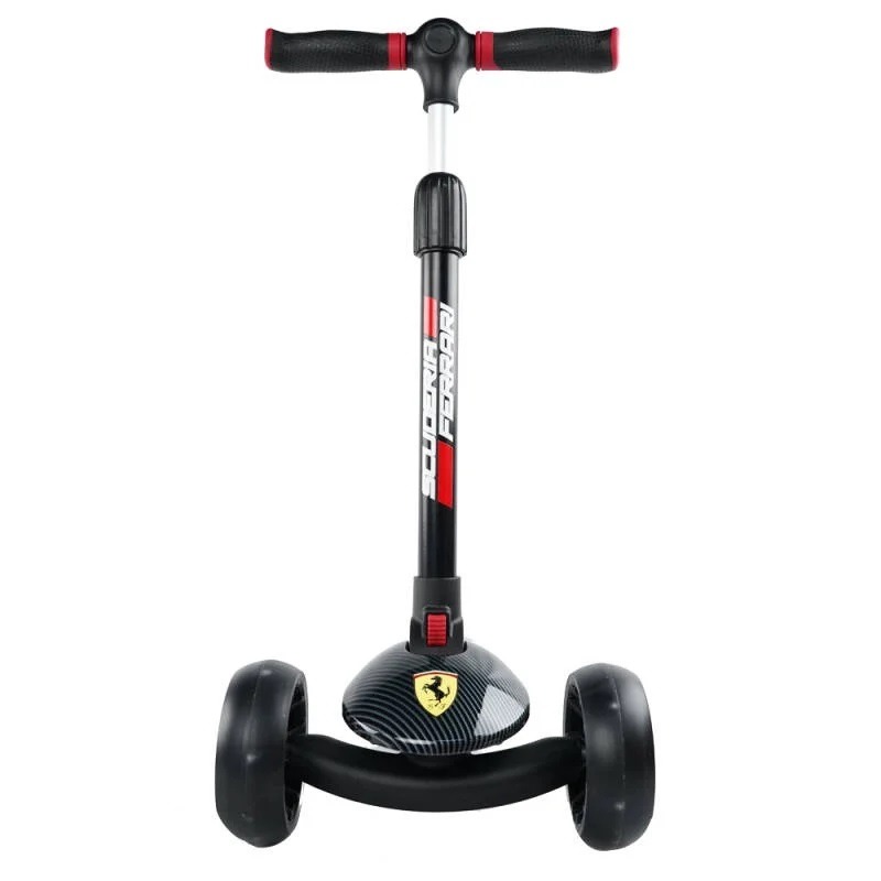Ferrari Twist Scooter For Kids - Black
