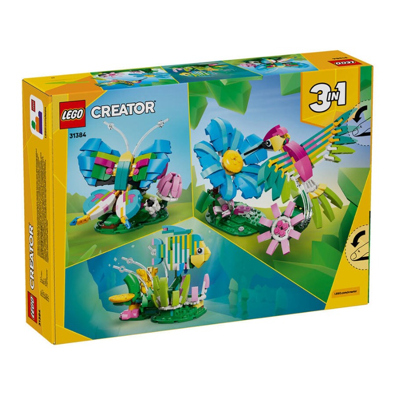 Lego Building Kit Wild Animals: Colorful Hummingbird 31384