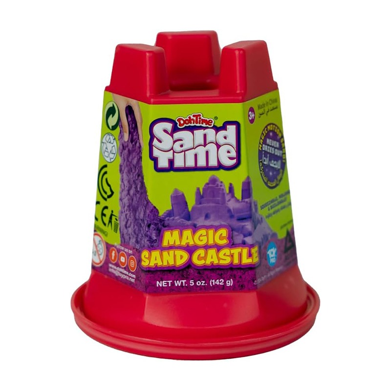 Sand Time Magic Sand Castle 5Oz - Multicolors