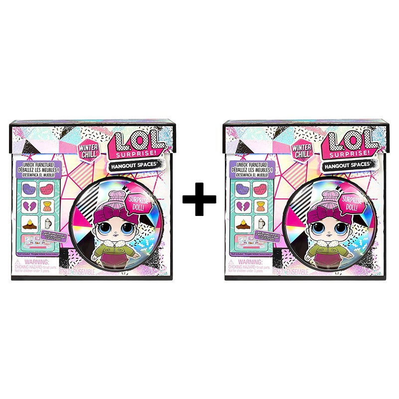 Buy 1 Get 1 Free L. O. L. Surprise Winter Chill Hangout Spaces Doll