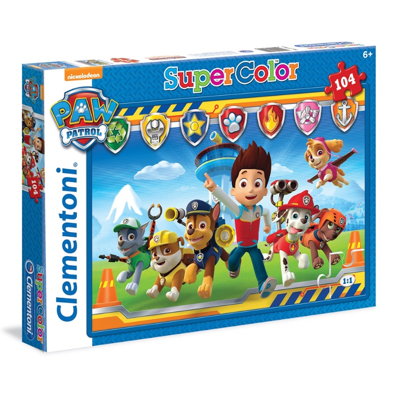 Clementoni Puzzle Paw Patrol 104 Pcs