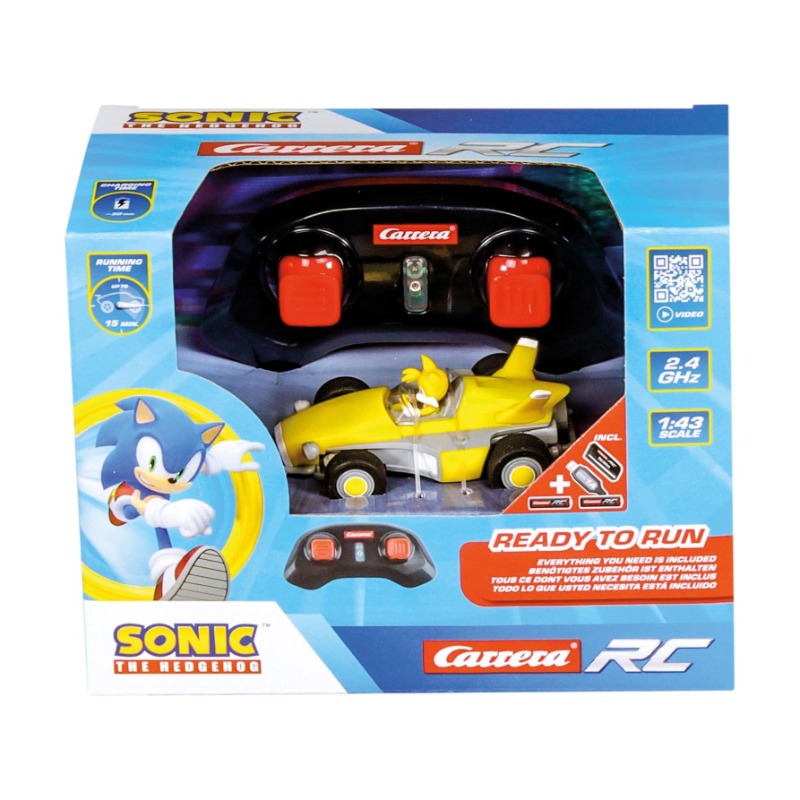 Carrera Team Sonic Racing Mini Remote Control Tails