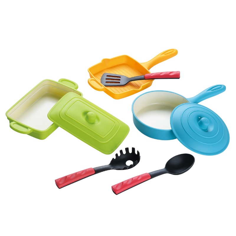 Playgo Casserole And Grill Pan Set – 8 Pcs