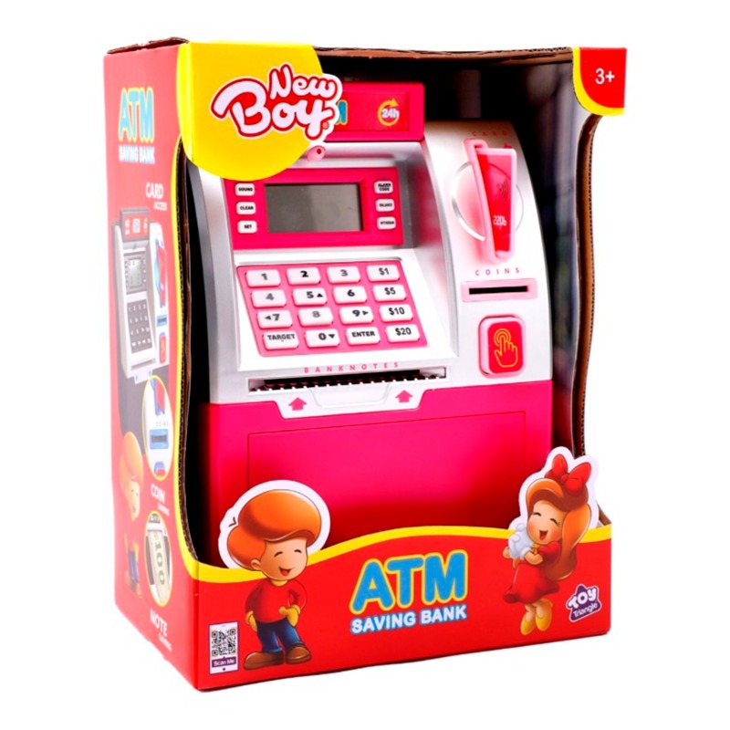 New Boy Savings ATM - Pink