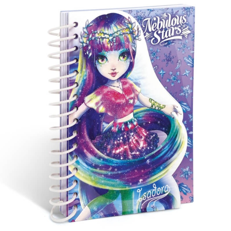 Nebulous Stars - Mini Designer Notebook - Isadora