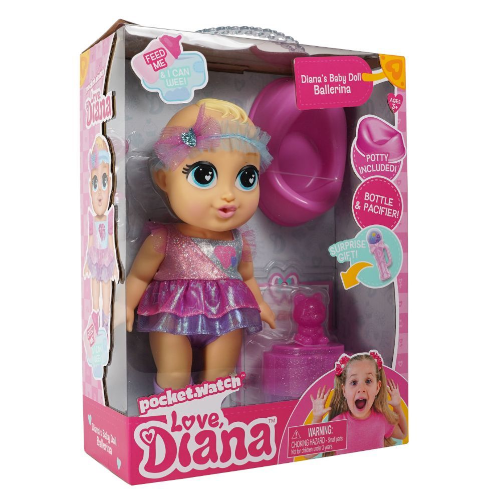 Love Diana Baby Ballerina Doll
