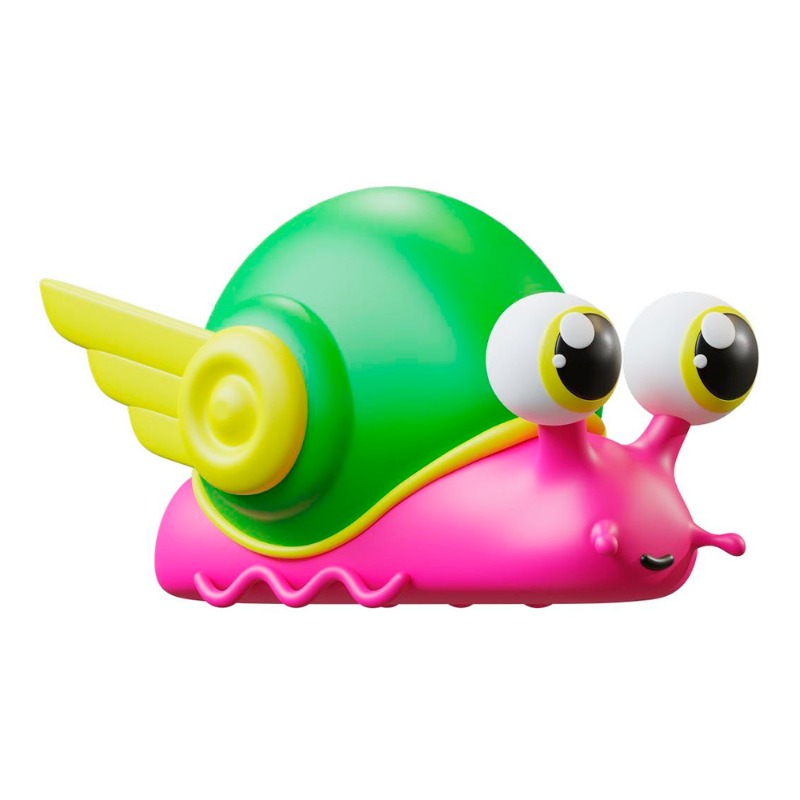 Jiggly Pets Electronic Snail Plush - Pink