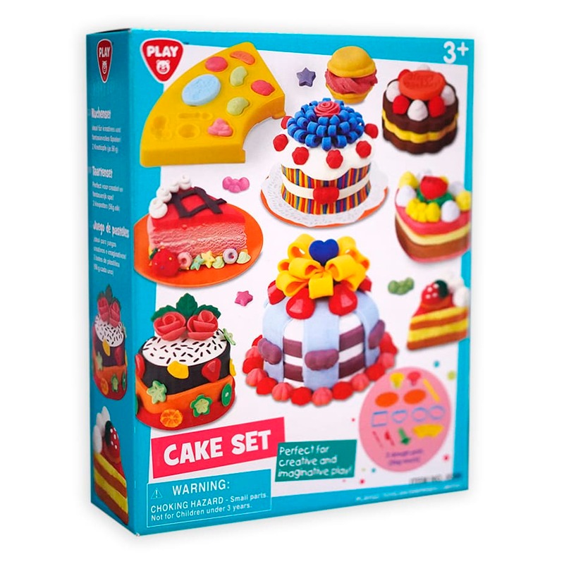 Play Go Cake Set With Dough