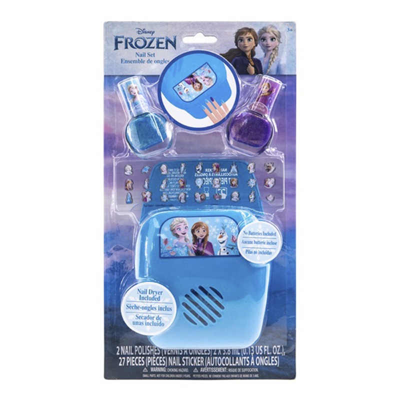 Townley Mini Dryer with 2 Nail Polishes Disney Frozen