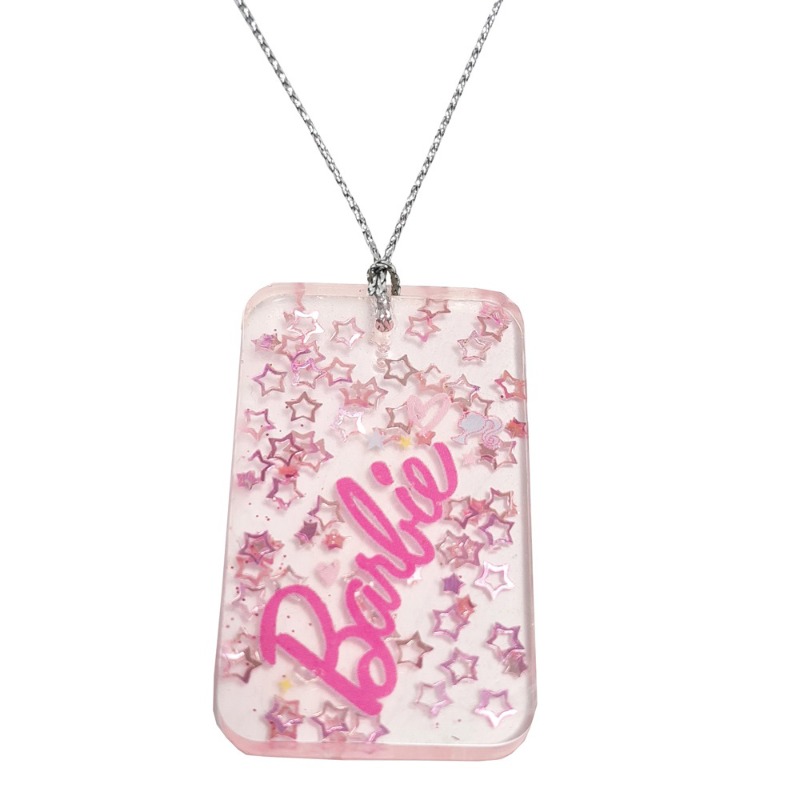 Dabdoob Barbie Crystal Magic Clear Pendant