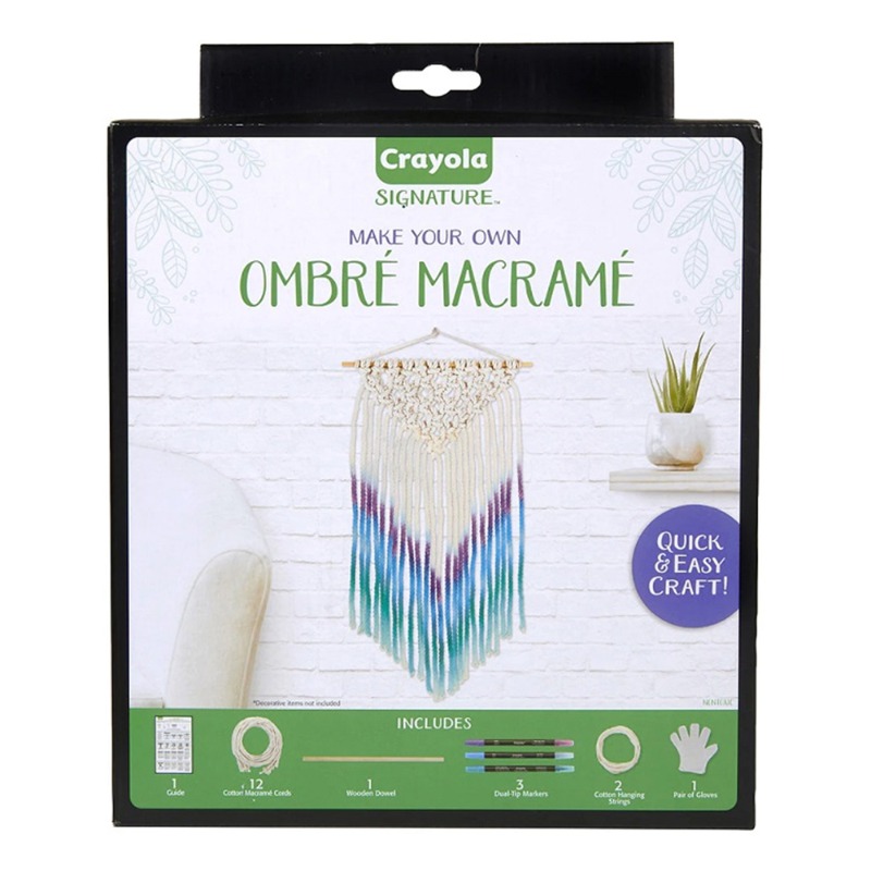 Crayola Signature Diy Series Ombre Macrame