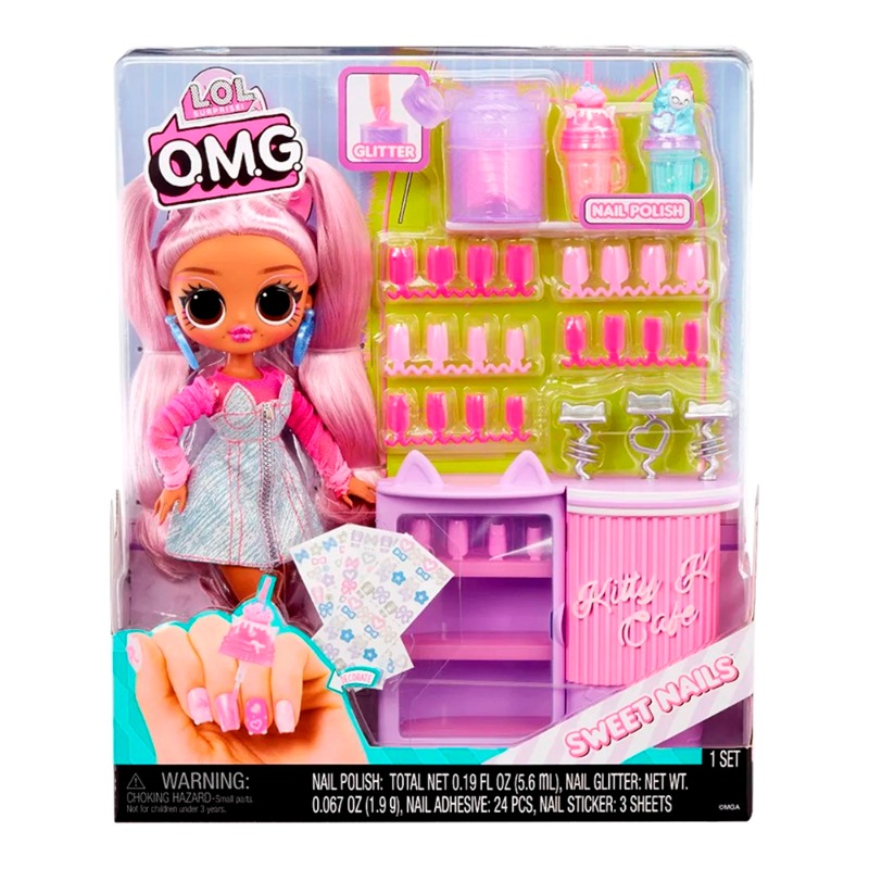 L. O. L. Surprise OMG Sweet Nails Kitty K Cafe