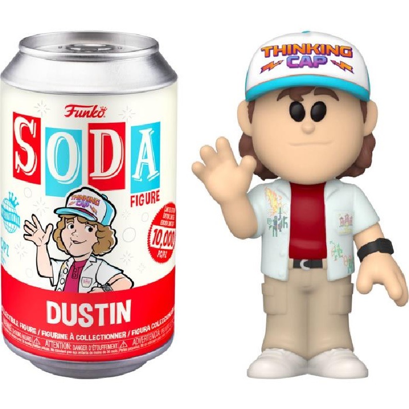 Funko Pop SODA Stranger Things Dustin Chase