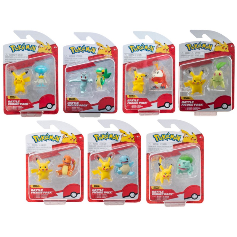 Pokemon Battle Figure Set - Multi Shapes